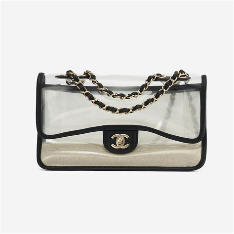 chanel pink pvc|Chanel pvc sand bag.